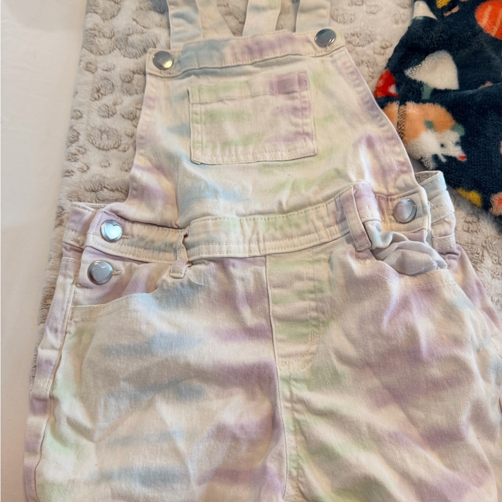 Garanimals Pastel Tie-Dye Overalls